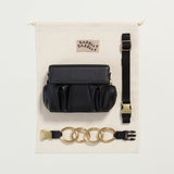 Everyday Bag Black Gold Chain