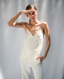 Ivory Silk Cami
