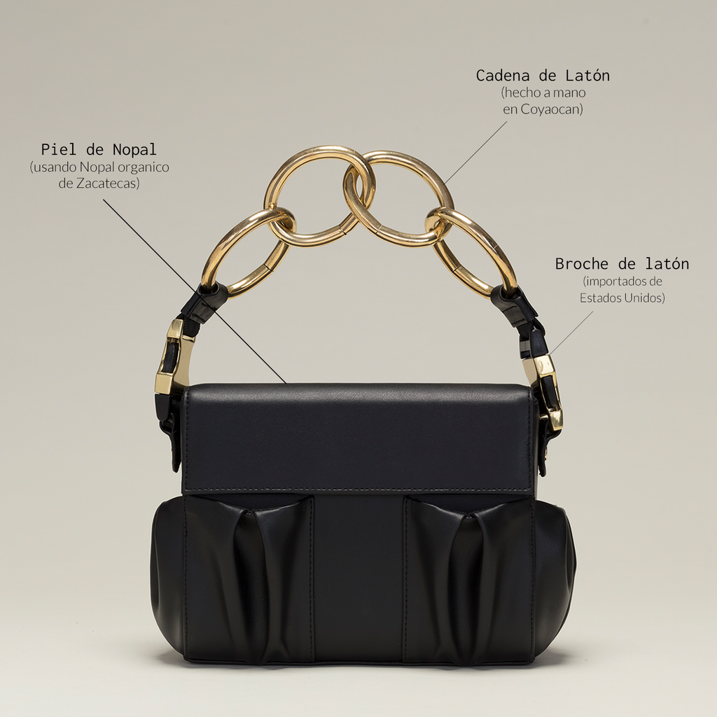 Everyday Bag Black Gold Chain