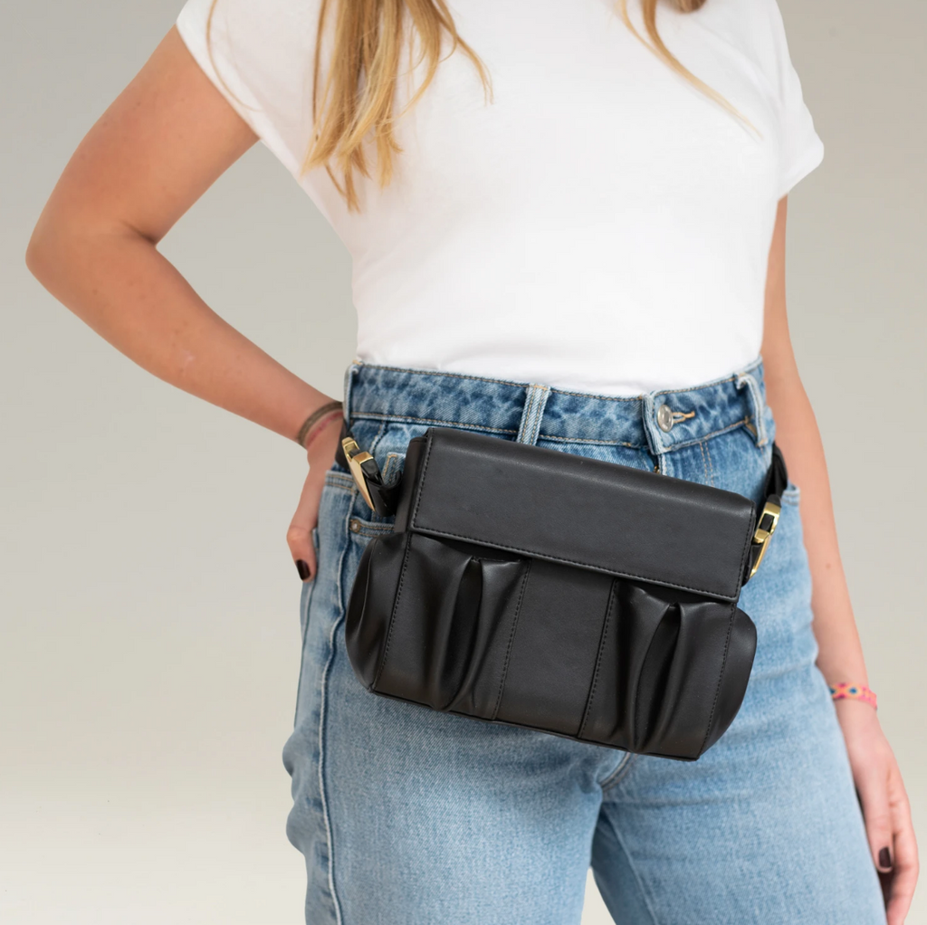 Everyday Bag Black Gold Chain