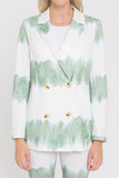 Tie-Dye Knit Blazer