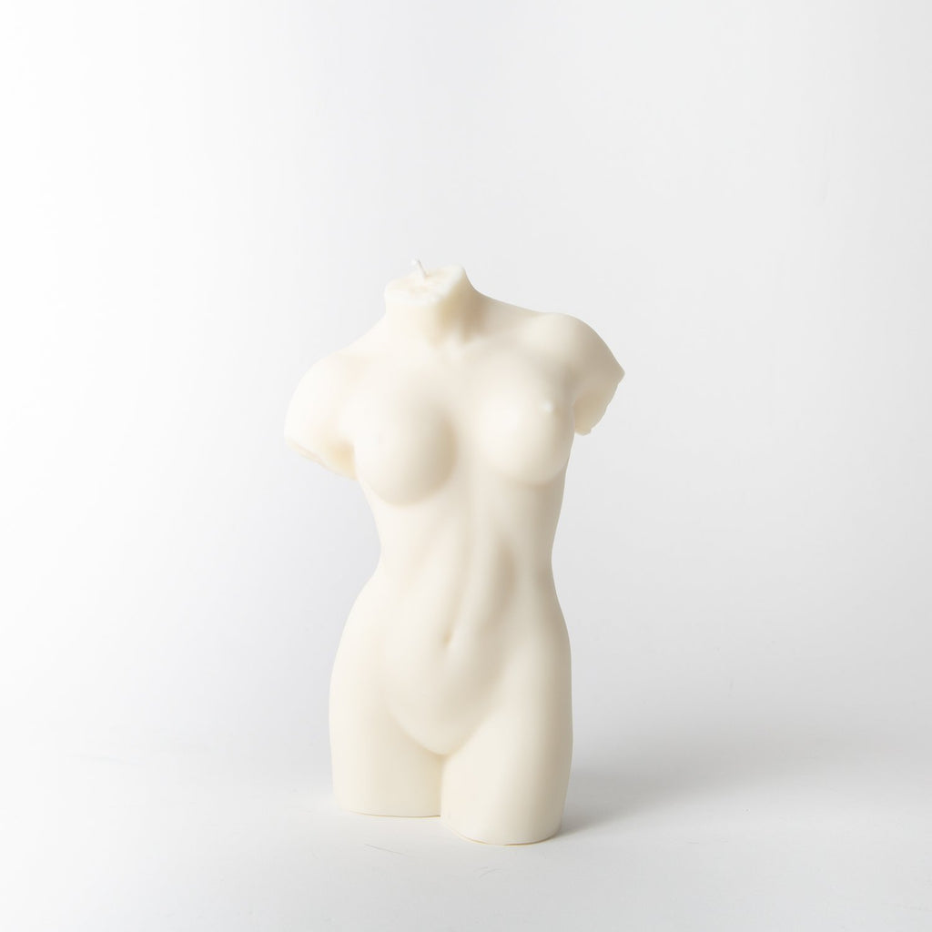 Hannah Candle White