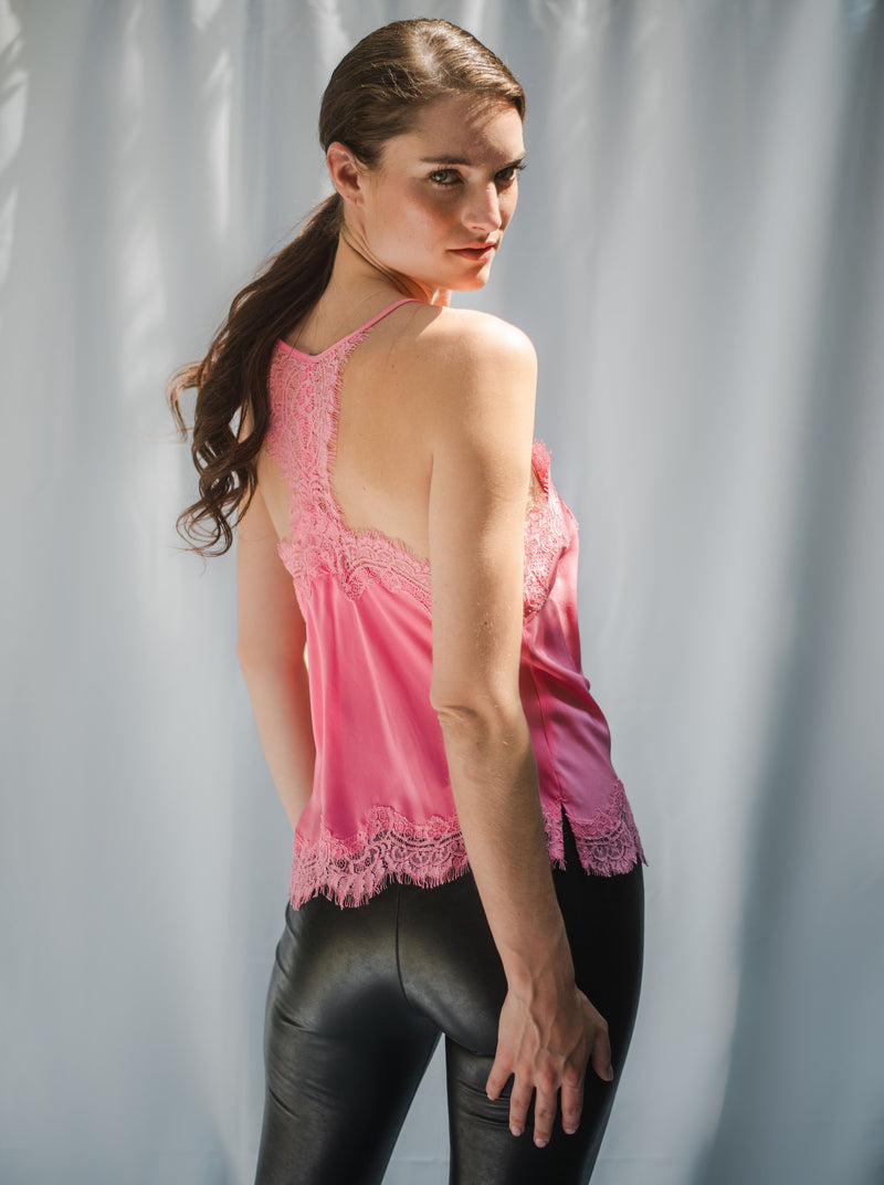 Silk Pink Cami