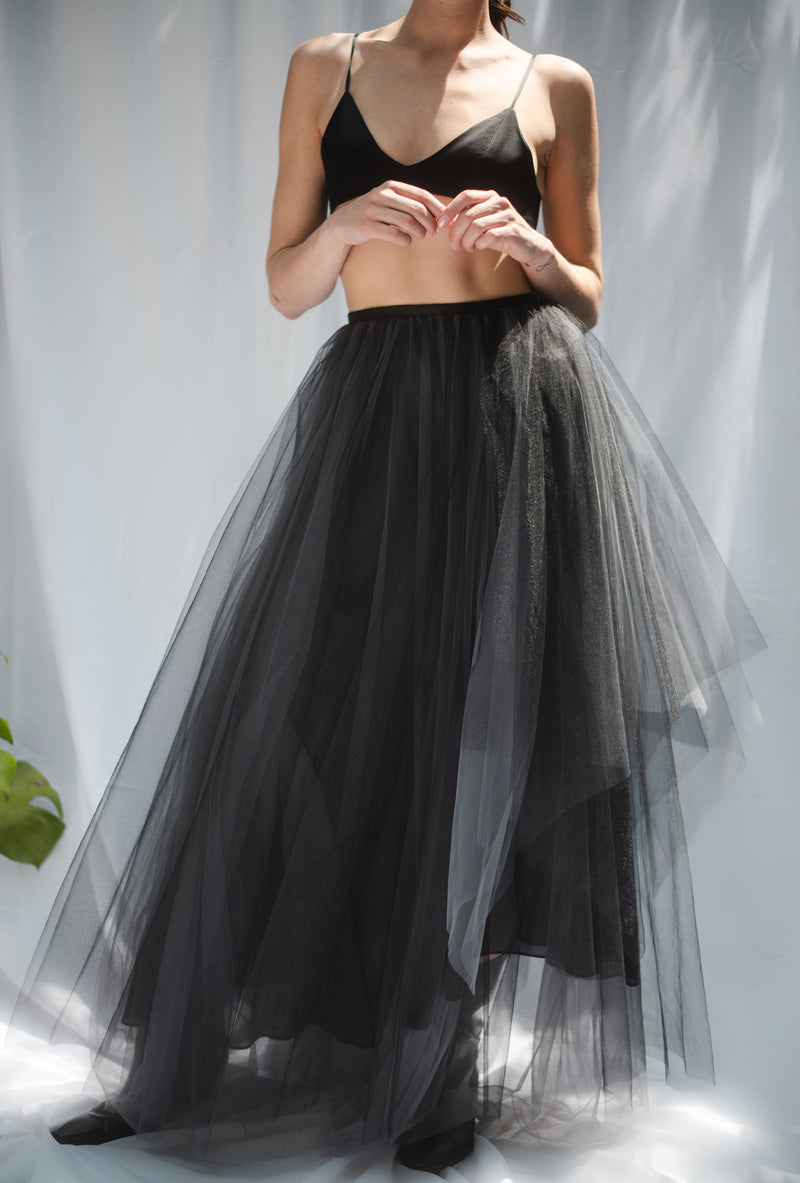 Tulle Long Skirt