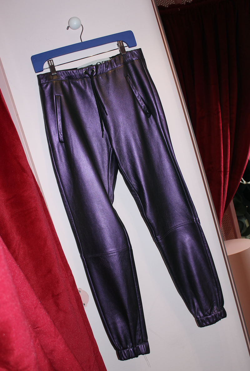 Opaline Leather Pants