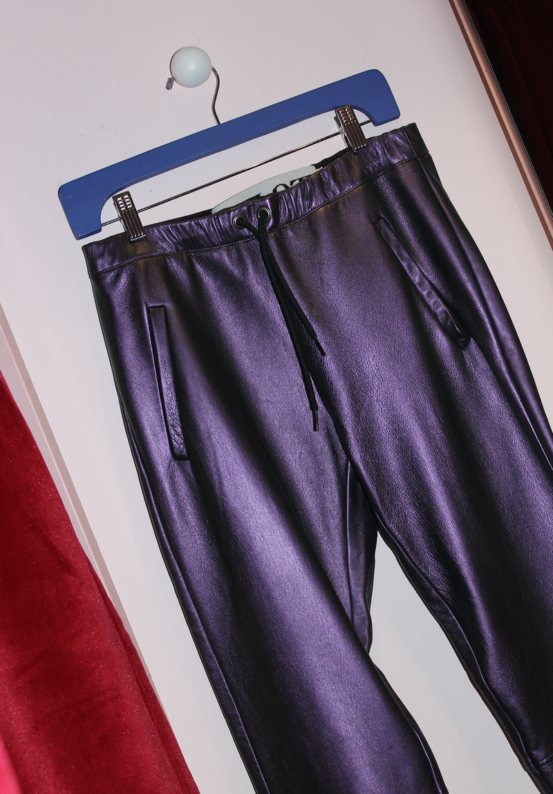 Opaline Leather Pants