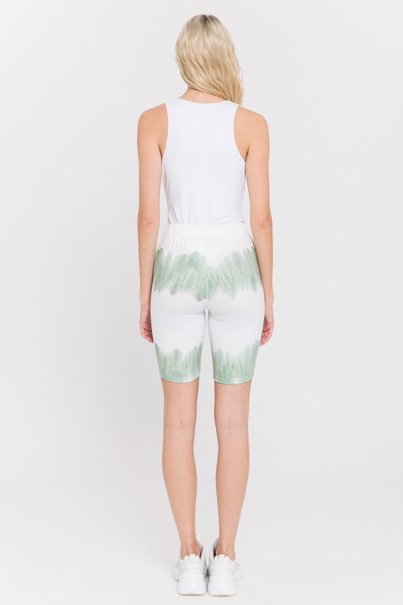 Tie-Dye Biker Shorts