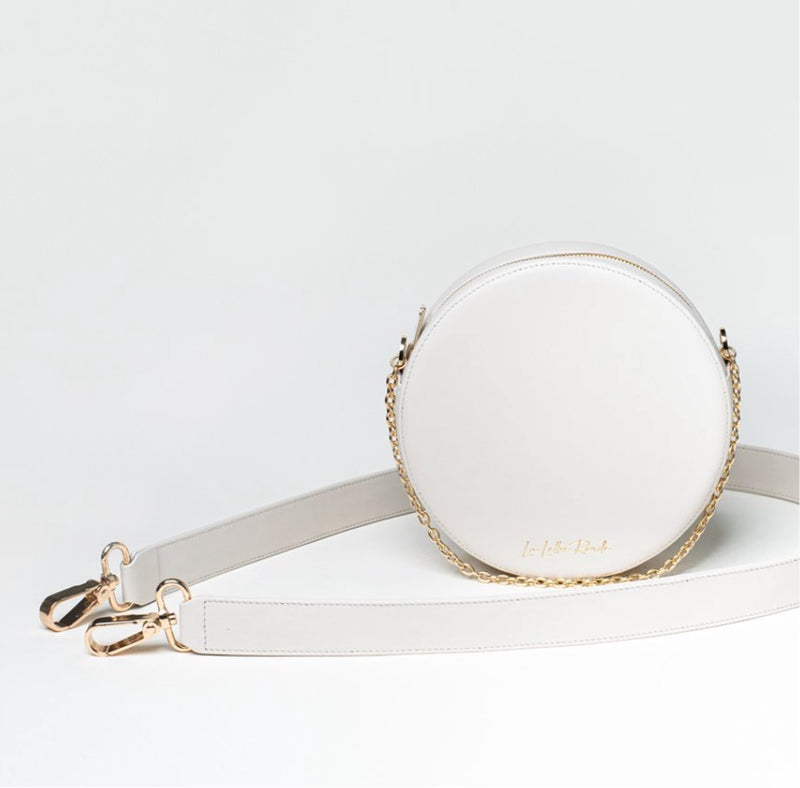 La Lettre Ronde - Off White Bag